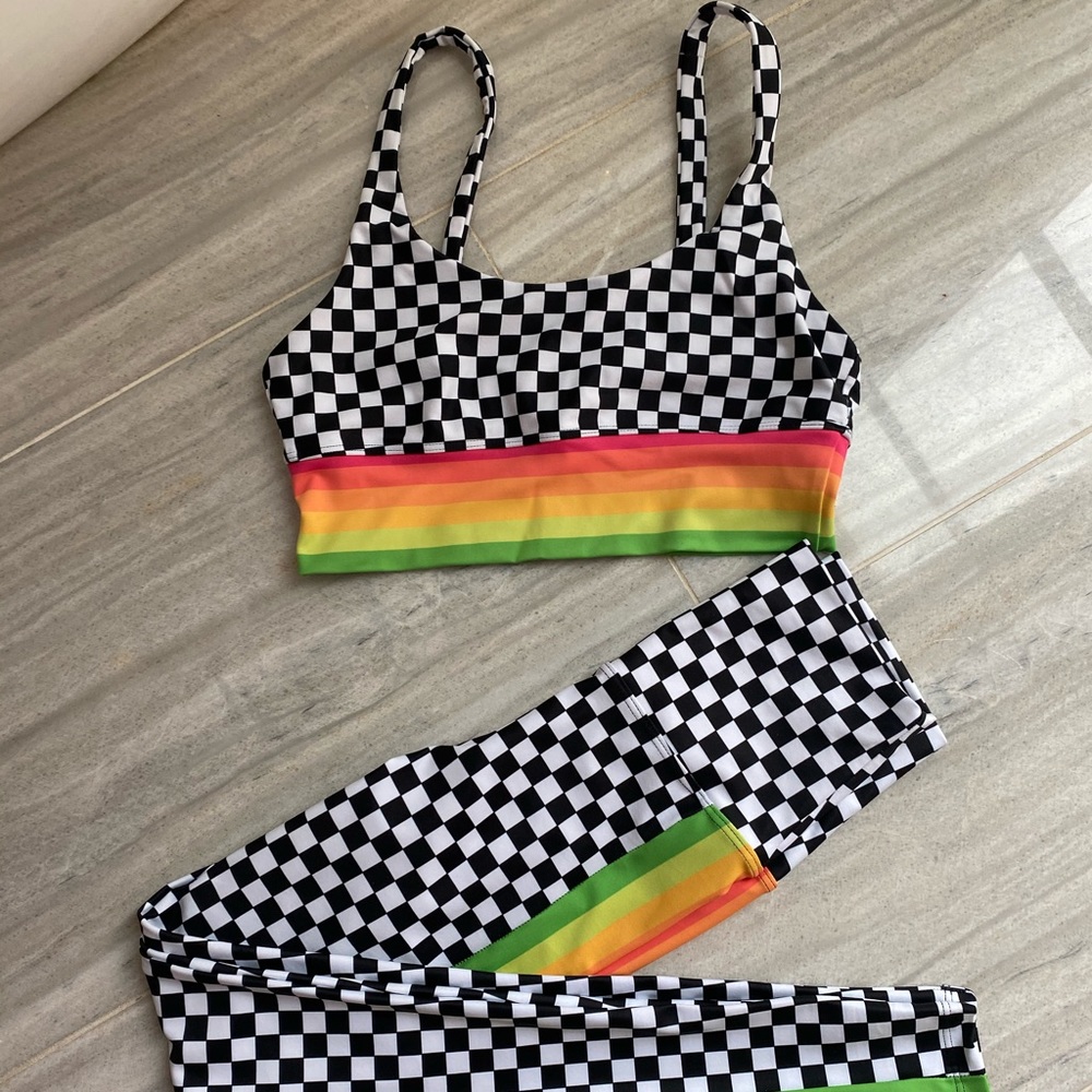 Beach Riot Checkered Set